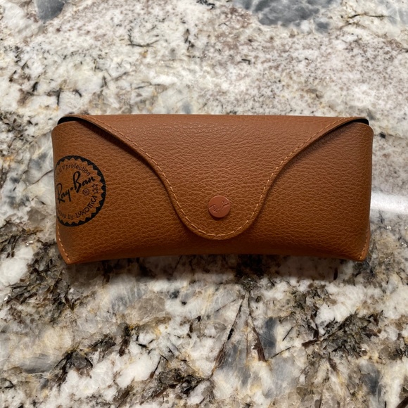 Polarized Ray-Ban Boyfriend Sunglasses in Light Brown Havana - Picture 6 of 10